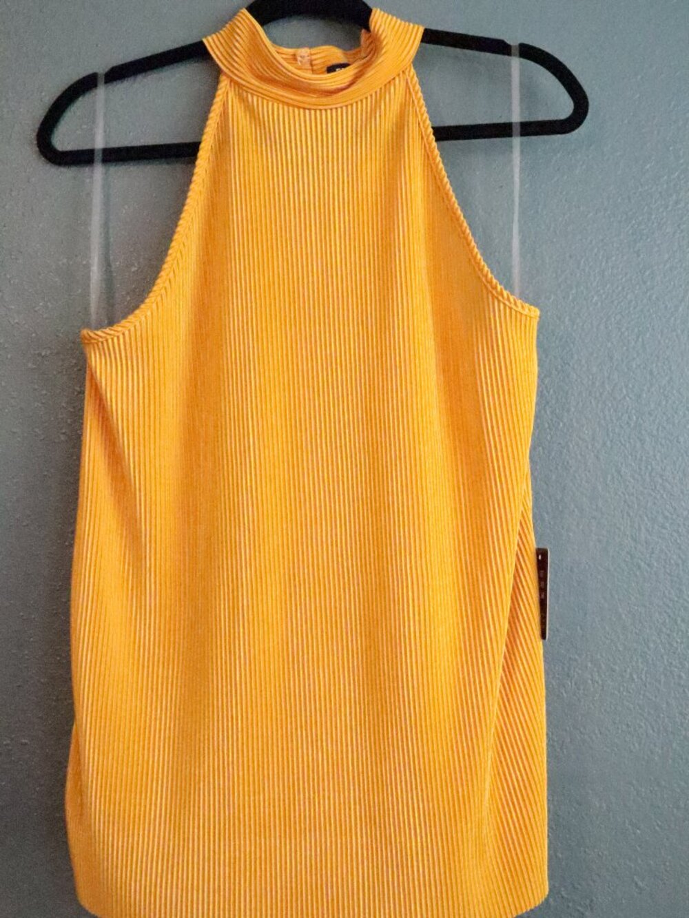 Express Pleated Halter Top